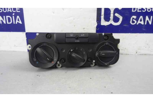 Mando calefaccion / aire acondicionado, Volkswagen Golf V (1K1)(10.2003) Conceptline (E) 2005