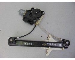 Elevalunas trasero izquierdo, Volkswagen Polo V (6R1) Advance 2012, 6R0959811G