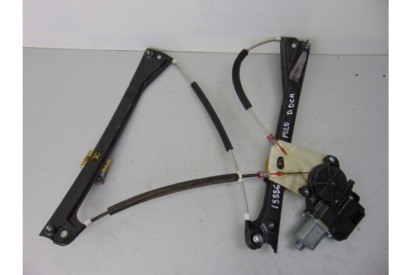 Elevalunas delantero derecho, Volkswagen Polo V (6R1) Advance 2012, 6R0959802AD
