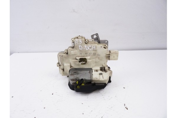 Cerradura puerta delantera derecha, Audi A3 Sportback (8PA) 2.0 TDI Ambiente 2004, 4F1837016