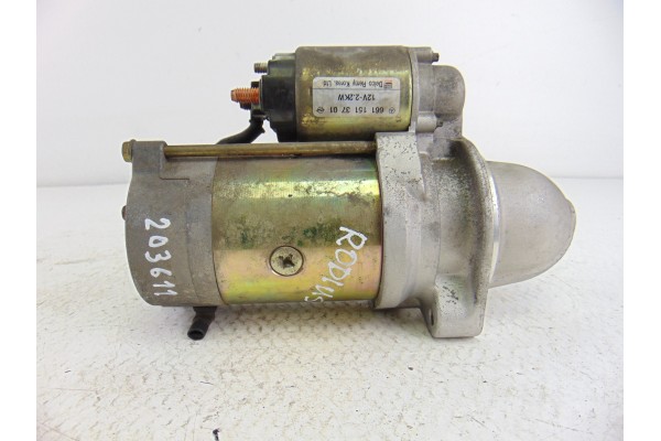 Motor arranque, Ssangyong Rodius Xdi Limited AWD 2006, 6611513701