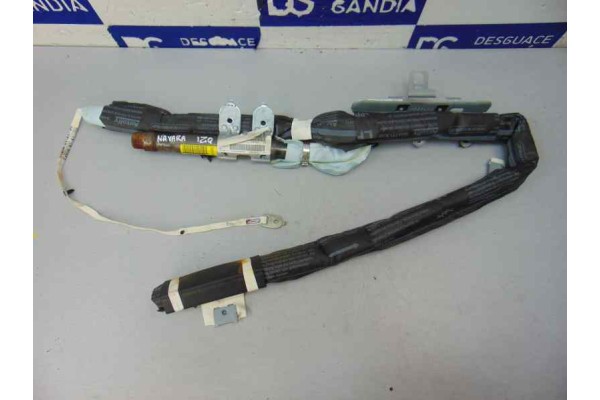 Airbag cortina delantero izquierdo, Nissan Navara Pickup (D40M) Doble Cab SE 4X4 2007, 985P14X00B