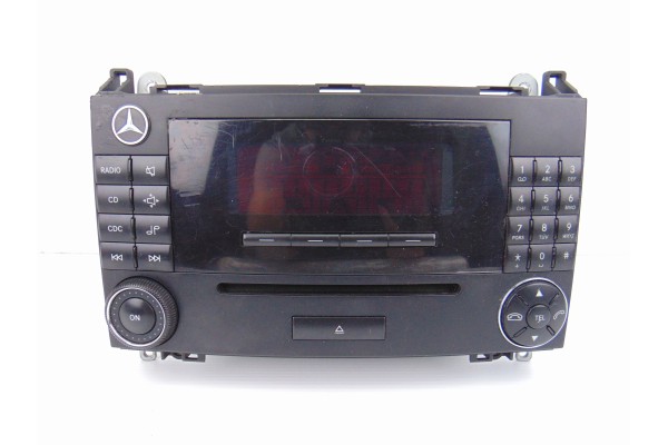 Sistema audio / radio cd, Mercedes-benz Clase a (Bm 169) A 200 Turbo (169.034) 2006, A1698206189