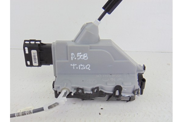 Cerradura puerta trasera izquierda, Peugeot 508 GT Line 2018, 132759