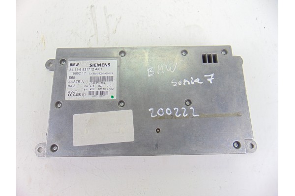 Módulo electrónico, Bmw Serie 7 (E65/E66) 740d 2007, 6931712