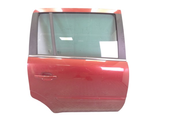 Puerta trasera derecha, Opel Zafira B Cosmo 2005, GRANATE