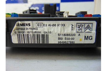 9649627880 CAJA RELES / FUSIBLES PEUGEOT 206 CC CABRIO-COUPÉ