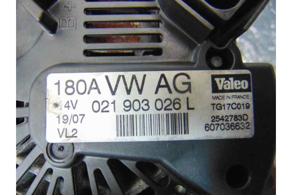 021903026L ALTERNADOR VOLKSWAGEN GOLF V (1K1)(10.2003)