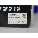 479455FP0A MODULO ELECTRONICO NISSAN MICRA (K14) Acenta 2019 479455FP0A 178371 NISSAN - 1