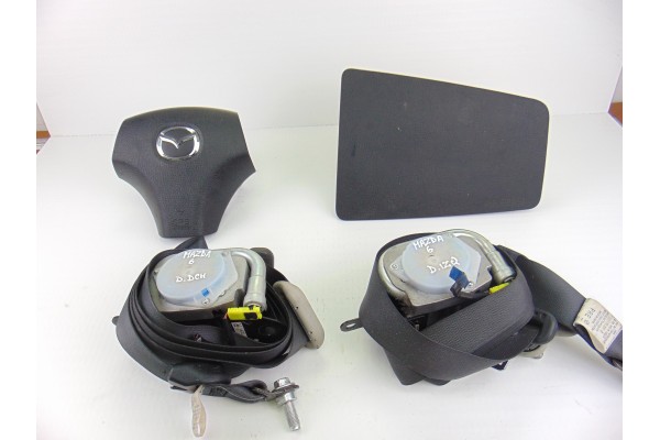 Kit airbag, Mazda 6 Berlina (Gg) 2.0 CRTD 120 Active (5-ptas.) 2004