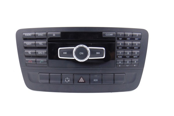 Sistema audio / radio cd, Mercedes-benz Clase a (Bm 176) A 180 CDI BlueEfficiency (176.012) 2014, A2469009412
