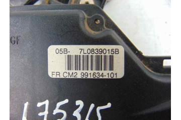 7L0839015B  CERRADURA PUERTA TRASERA IZQUIERDA VOLKSWAGEN TOUAREG (7LA) TDI V10 7L0839015B 175315 VOLKSWAGEN - 7