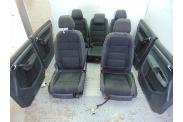 Juego asientos completo, Volkswagen Touran (1T2) Advance 2008