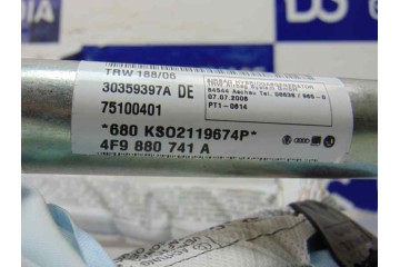 4F9880741A AIRBAG CORTINA DELANTERO IZQUIERDO AUDI A6 AVANT (4F5) 3.0 TDI Quattro (171kW) 2006 4F9880741A 176838 AUDI - 4