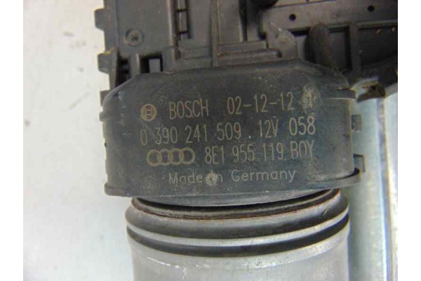 8E1955119  MOTOR LIMPIA DELANTERO AUDI A4 BERLINA (8E) 2.5 TDI (120kW) 2003 8E1955119 184672 AUDI - 6