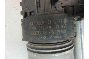 8E1955119  MOTOR LIMPIA DELANTERO AUDI A4 BERLINA (8E) 2.5 TDI (120kW) 2003 8E1955119 184672 AUDI - 6