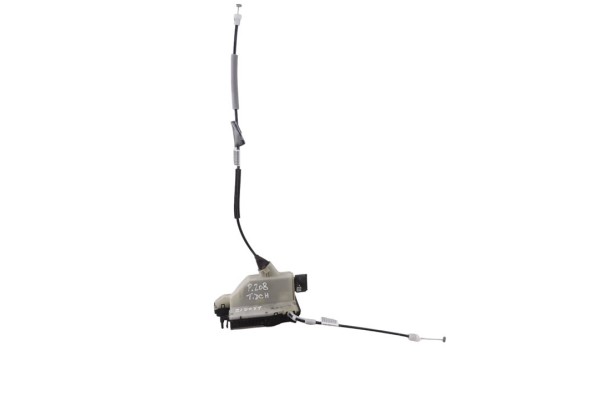 Cerradura puerta trasera derecha, Peugeot 208 Style 2016, 9812501180