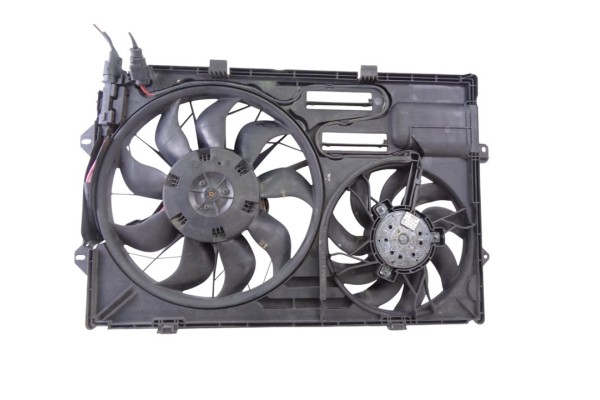 Electroventilador, Volkswagen T5 Transporter Furgón/combi (7H) Caja cerrada, techo elevado 2006, 7H0121201CP