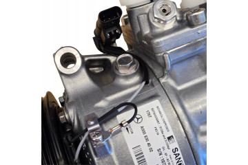 MERCEDES BENZ OE AIR CONDITIONING COMPRESSOR A0008304002 SANDEN Quality of parts according to GVO O original with manufacturer s