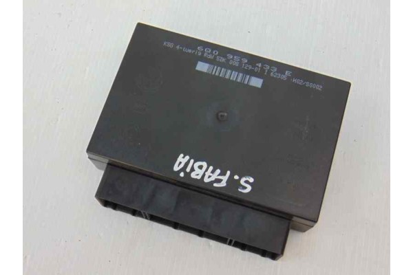 Módulo electrónico, Skoda Fabia (6Y2/6Y3) Comfort 2005, 6Q0959433E