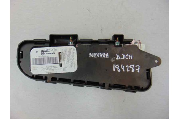 ARJD07Y191057 AIRBAG LATERAL DERECHO NISSAN NAVARA PICKUP (D40M) Doble Cab SE 4X4 2007 ARJD07Y191057 184287 NISSAN - 3