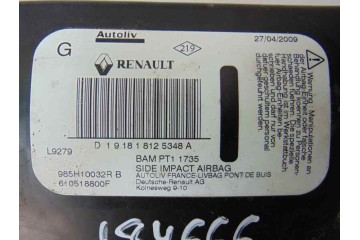 985H10032R  AIRBAG LATERAL IZQUIERDO RENAULT MEGANE III COUPE Dynamique 2009 985H10032R 184666 RENAULT - 2