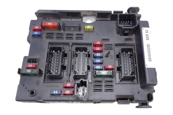 Caja reles / fusibles, Citroen Xsara Berlina 2.0 HDi Exclusive (80kW) 2002, 9646405280