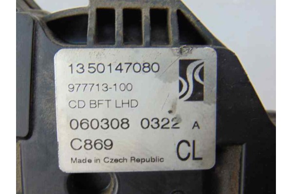 1350147080  CERRADURA PUERTA DELANTERA DERECHA CITROEN JUMPER FURGÓN GRAN VOLUMEN 35 L3H2 HDi 120 2008 1350147080 183897 CITROEN