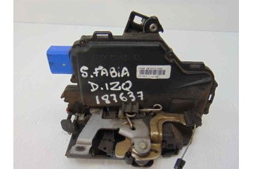 Cerradura puerta delantera izquierda, Skoda Fabia (6Y2/6Y3) Comfort 2005, 3B1837015