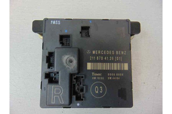 Centralita cierre, Mercedes-benz Clase e (Bm 211) Familiar 280 T CDI 4-Matic (211.284) 2006, 2118704126
