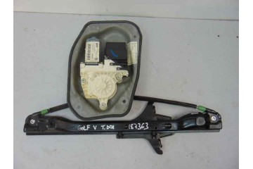 Elevalunas trasero derecho, Volkswagen Golf V (1K1)(10.2003) Trendline 2004, 1K0959704C