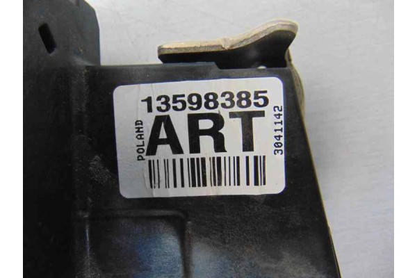 4 PIN CERRADURA PUERTA TRASERA DERECHA OPEL ASTRA K BERLINA 5P