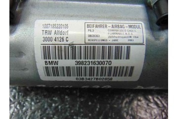 398231630070  AIRBAG DELANTERO DERECHO BMW SERIE 5 TOURING (E39) 530d 2003 398231630070 179460 BMW - 2