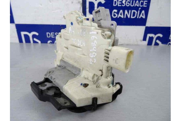  CERRADURA PUERTA TRASERA DERECHA AUDI A4 BERLINA (8E) 2.0 TDI 16V (103kW) 2007 168982 AUDI - 2