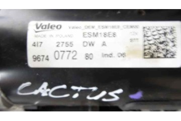 9674077280  MOTOR ARRANQUE CITROEN C4 CACTUS Shine 2018 9674077280 173708 CITROEN - 3