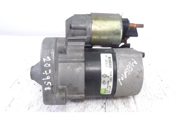 Motor arranque, Renault Megane I Fase 2 Classic (la...) 1.6 16V Authentique 2001, D7E22