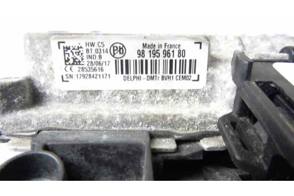 9819596180 CENTRALITA START / STOP CITROEN C4 CACTUS Feel 2018 9819596180 173802 CITROEN - 2