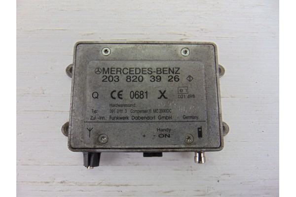 Módulo electrónico, Mercedes-benz Clase C (Bm 203) Berlina 220 Cdi (203.006) 2004, 2038203926