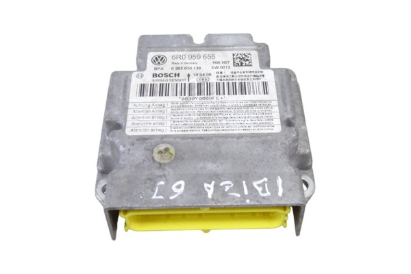 Centralita airbag, Seat Ibiza Berlina (6J5) Reference 2008, 6R0959655
