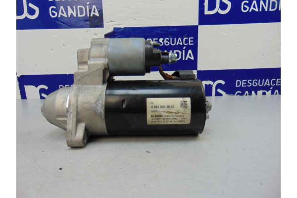Motor arranque, Mercedes-benz Clase C (Bm 205) Berlina C 300 CDI BlueTEC Hybrid (205.012) 2014, A6519062800
