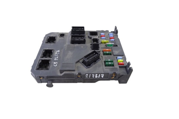 Caja reles / fusibles, Citroen C3 1.4 HDi Exclusive 2003, 9657999380