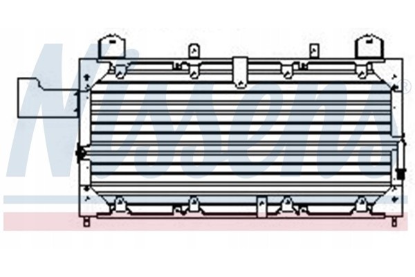Condenser air conditioning NISSENS 94318 Part manufacturer Nissens