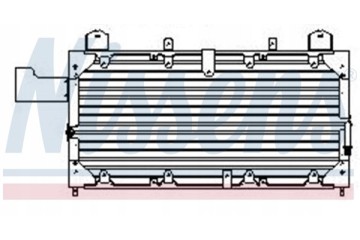 Condenser air conditioning NISSENS 94318 Part manufacturer Nissens