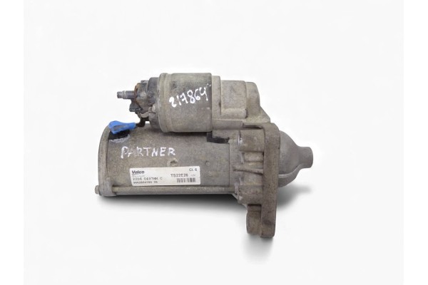 Motor arranque, Peugeot Partner Furgón Confort L1 2016, 9662854180