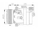 NRF 32021 Compressor air conditioning Quality of parts according to GVO Q original with factory logo OEM OES