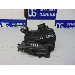 2 PIN CERRADURA PUERTA TRASERA IZQUIERDA NISSAN MICRA (K14)