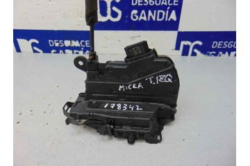 2 PIN CERRADURA PUERTA TRASERA IZQUIERDA NISSAN MICRA (K14) Acenta 2019 2 PIN 178342 NISSAN - 1