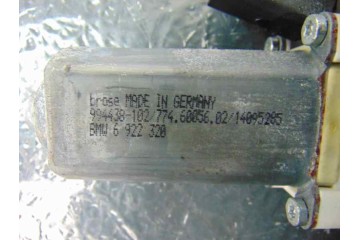 6922320  ELEVALUNAS TRASERO DERECHO BMW SERIE 5 BERLINA (E60) 525d 2005 6922320 179662 BMW - 1