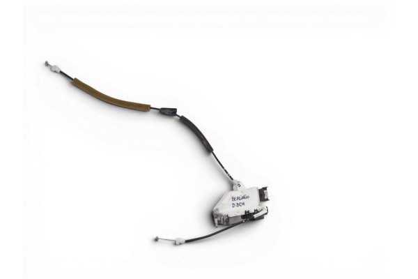 Cerradura puerta delantera derecha, Citroen Berlingo Furgón X 2014, 828405