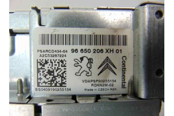 96650206XH SISTEMA AUDIO / RADIO CD PEUGEOT 308 SW